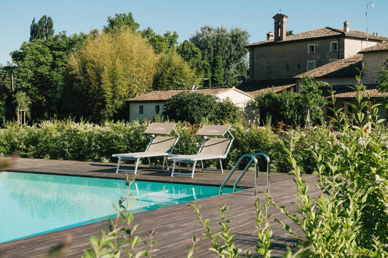 Agriturismo Palazzo Baldini Villa Bagnacavallo Exterior foto